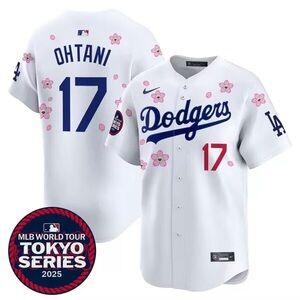 Los Angeles Dodgers Shohei Ohtani #17 Cherry Blossom Jersey